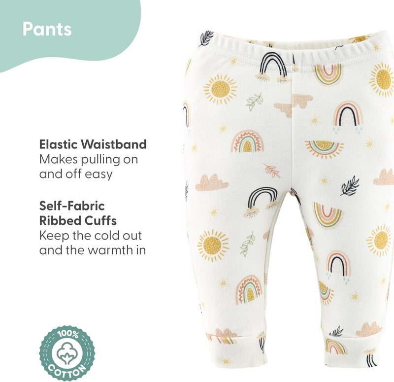 The Peanut Shell Baby Layette Gift Set for Baby Boys or Girls - 16 Piece New Born Unisex Gift Set, Clothes & Newborn Essentials Must Haves - Clothes 0-3 Months - Sunny Side Up - Image 5